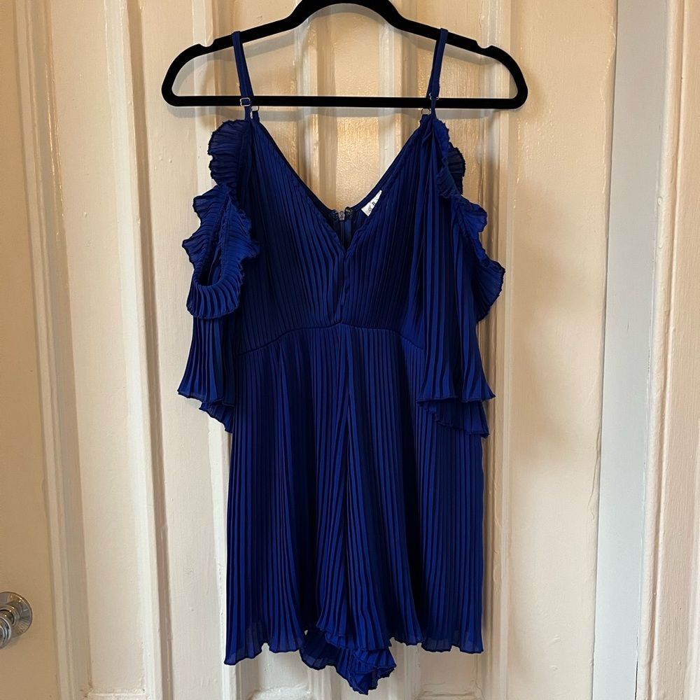 Blue romper